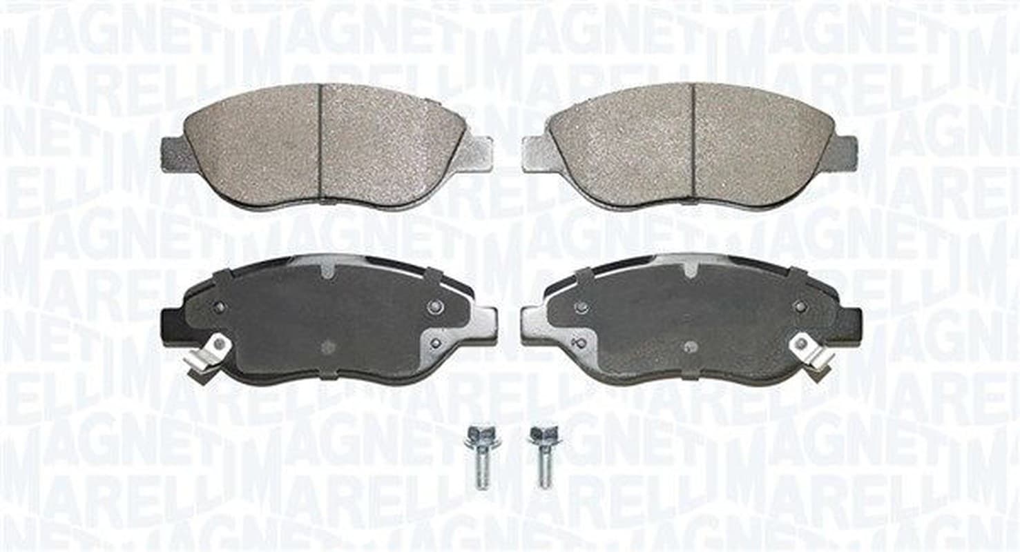 MAGNETI MARELLI Jeu plaquettes frein 363916060909