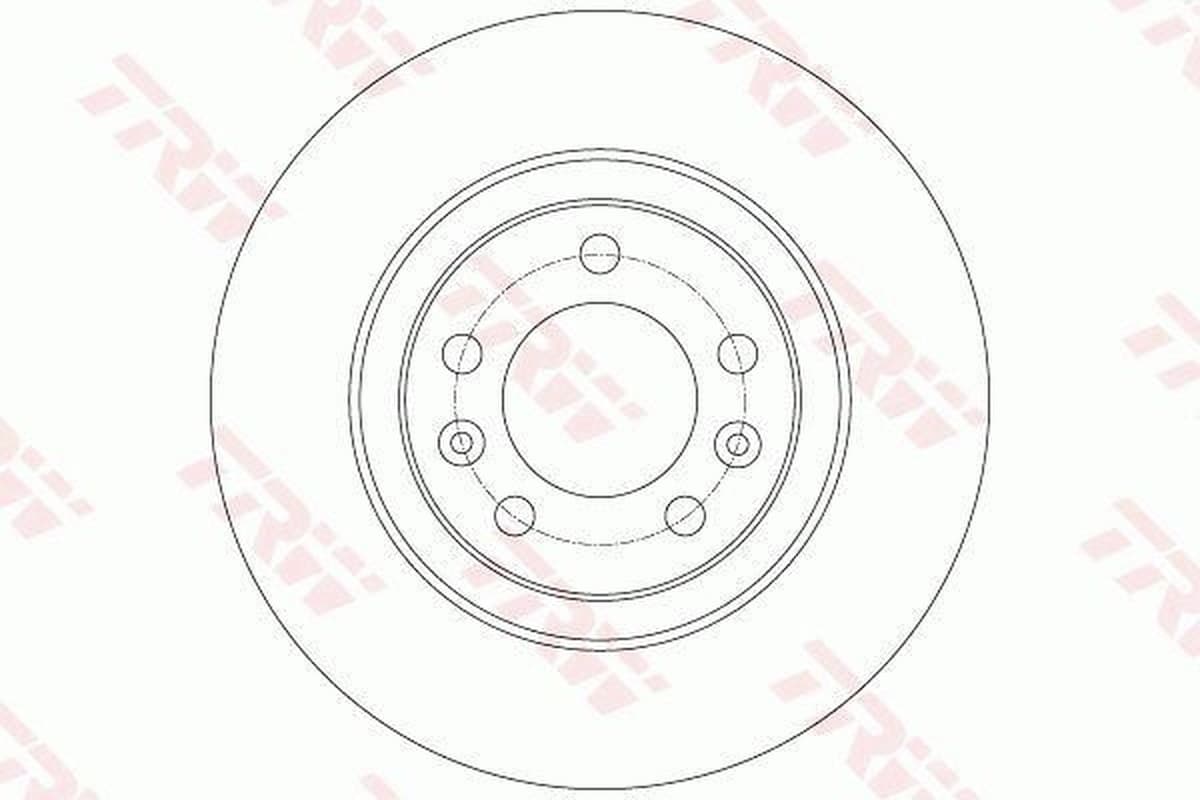 Trw Freno A Disco Bmw 118I Df6134