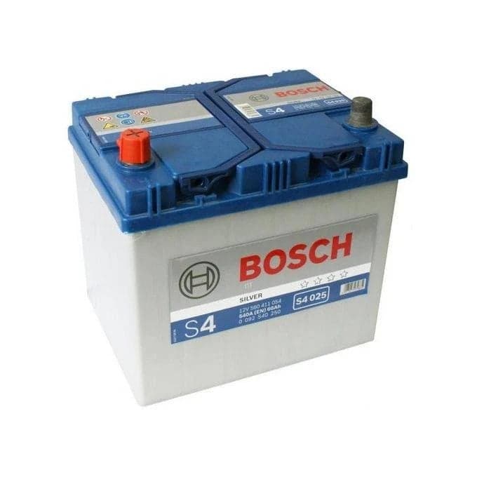 BOSCH 0092S40250 batterie auto 12V 60Ah 540A plomb-acide polarité 0 232x173x225 mm