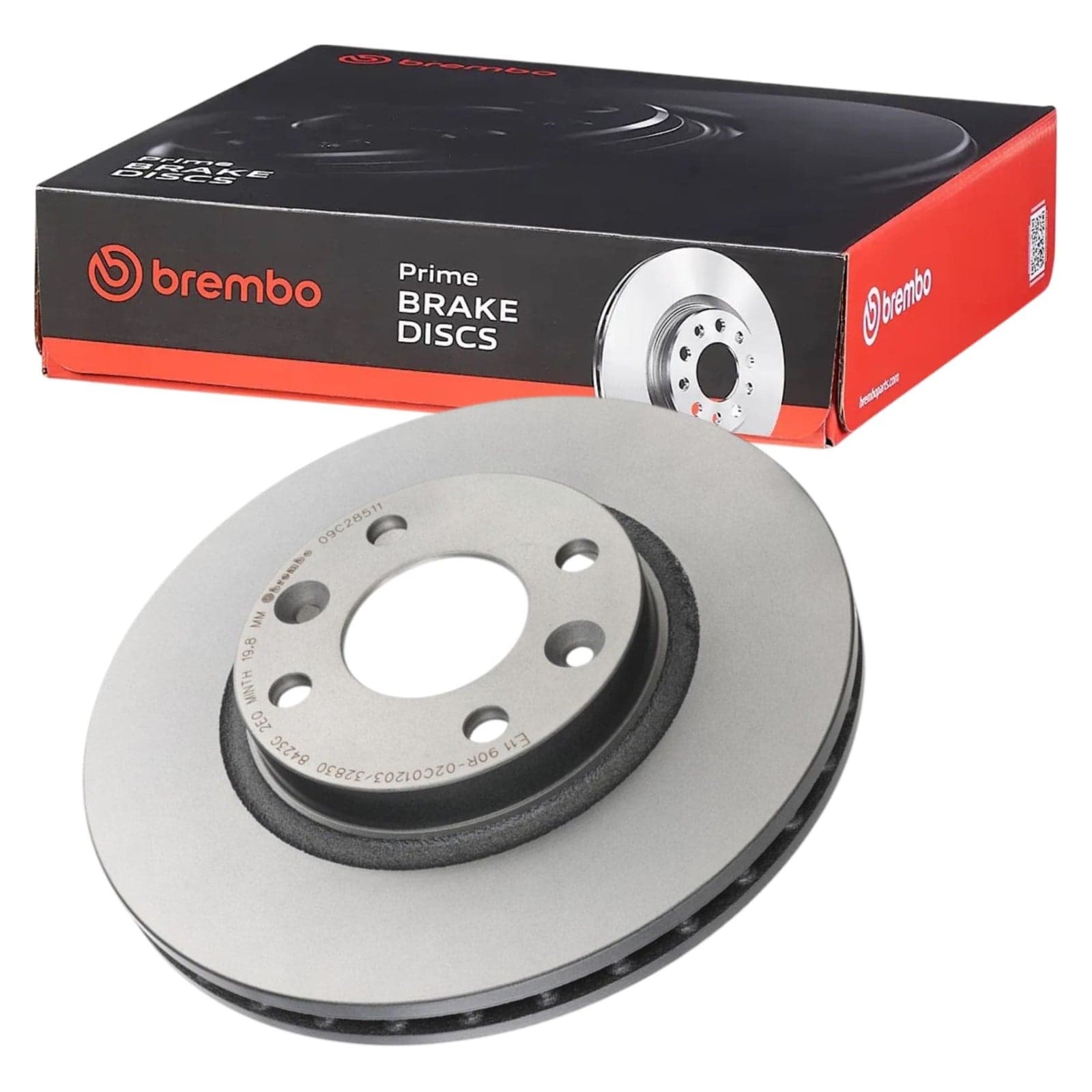 BREMBO disque de frein 09.C285.11 ventilé diamètre 258 épaisseur 22 mm 4 trous