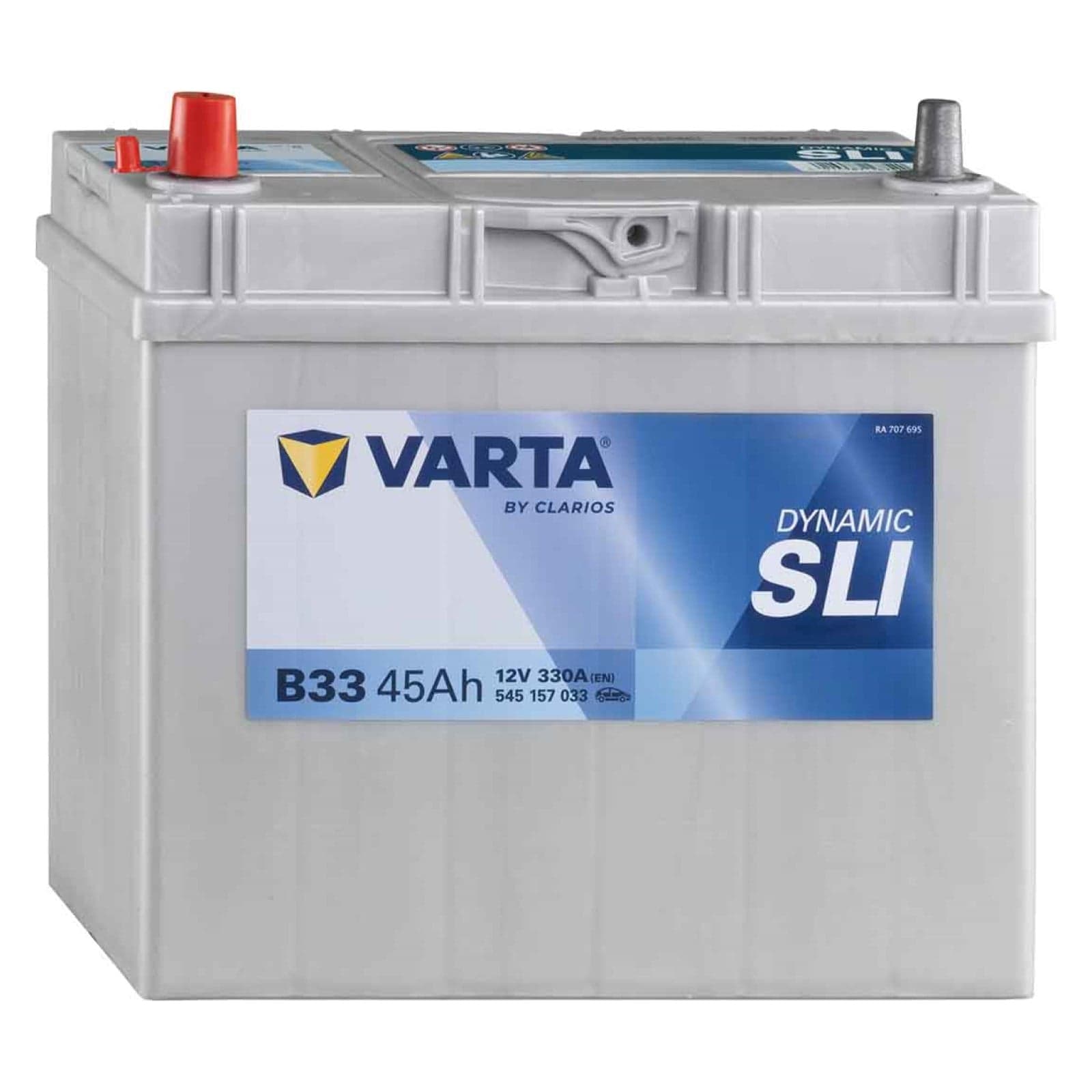VARTA Dynamic SLI B33 Batterie auto plomb-acide 12V 45Ah 300A gauche 238x129x227 mm