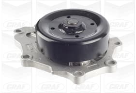 GRAF Wasserpumpe PA1001 mechanisch mit Dichtung Poly-V-Riemen Stahlblech