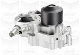 GRAF Wasserpumpe PA1008 mechanisch mit Dichtung Zahnriemen Stahlblech