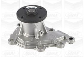 GRAF Wasserpumpe PA1196 mechanisch mit Dichtung Poly-V-Riemen Stahlblech