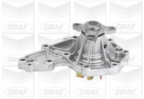 GRAF Wasserpumpe PA531 mechanisch mit Dichtung Poly-V-Riemen Stahlblech