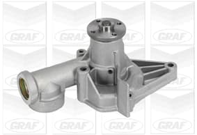 GRAF Wasserpumpe PA697 mechanisch mit Dichtung Poly-V-Riemen Gusseisen