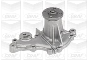 GRAF Wasserpumpe PA725 mechanisch mit Dichtung Poly-V-Riemen Stahlblech