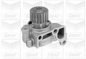 GRAF Wasserpumpe PA786 mechanisch mit Dichtung Zahnriemen Stahlblech