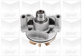 GRAF Wasserpumpe PA803 mechanisch mit Dichtung Poly-V-Riemen Messing