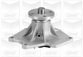 GRAF Wasserpumpe PA930 mechanisch mit Dichtung Poly-V-Riemen Gusseisen