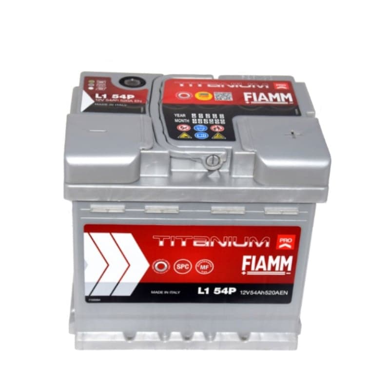 FIAMM 7905145 Batterie auto plomb-acide 12V 54Ah 520A droite 207x175x190 mm