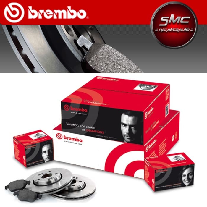 Superkit Bremsscheiben und -beläge Brembo Alfa Romeo 147