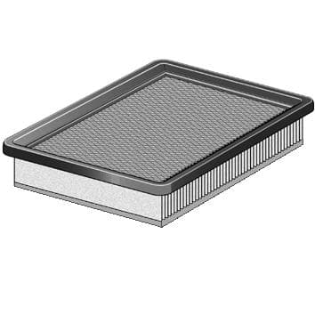 PURFLUX filtre à air A1407 cartouche 292x202x63 mm