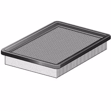 PURFLUX Luftfilter A1537 Filtereinsatz 232x205x40 mm