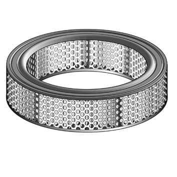PURFLUX A329 Luftfilter Außendurchmesser 216 mm Innendurchmesser 109 mm Höhe 145 mm