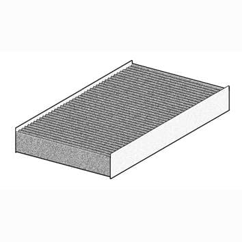 PURFLUX Innenraumfilter AH376 Pollenfilter 212x200x33 mm