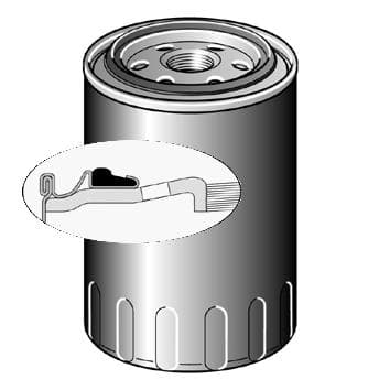 PURFLUX filtre à huile LS964 à visser diamètre 80 hauteur 101 mm