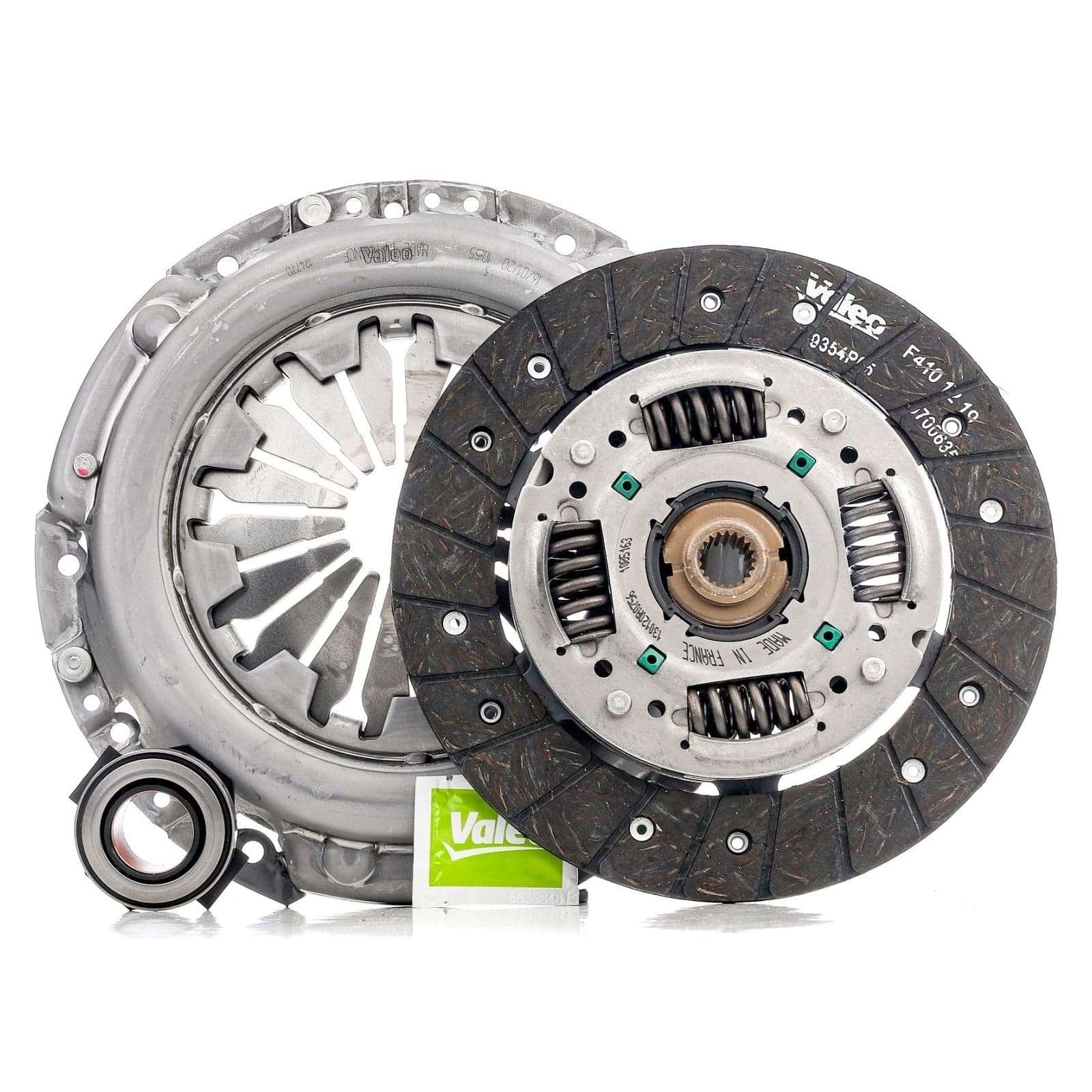 VALEO kit d'embrayage 826522 diamètre 200 mm 20 dents avec butée, disque d'embrayage