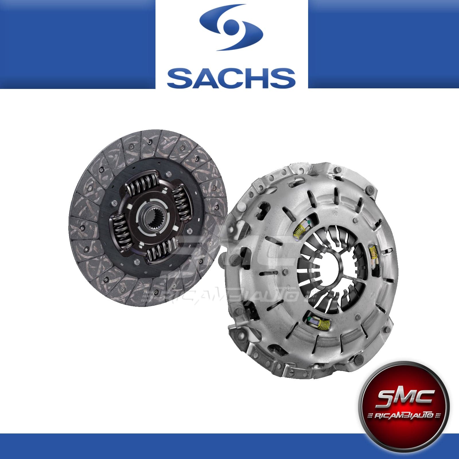 SACHS kit d'embrayage 3000951546 diamètre 215 mm 20 dents avec sans butée