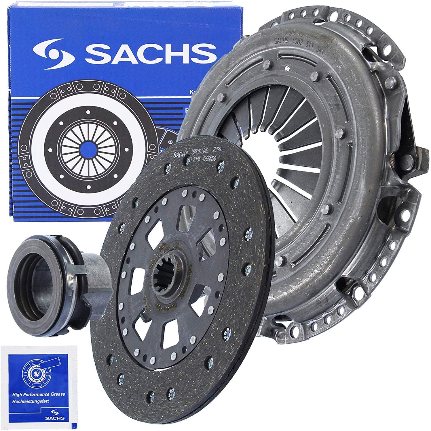 SACHS kit d'embrayage 3000724001 diamètre 240 mm 10 dents