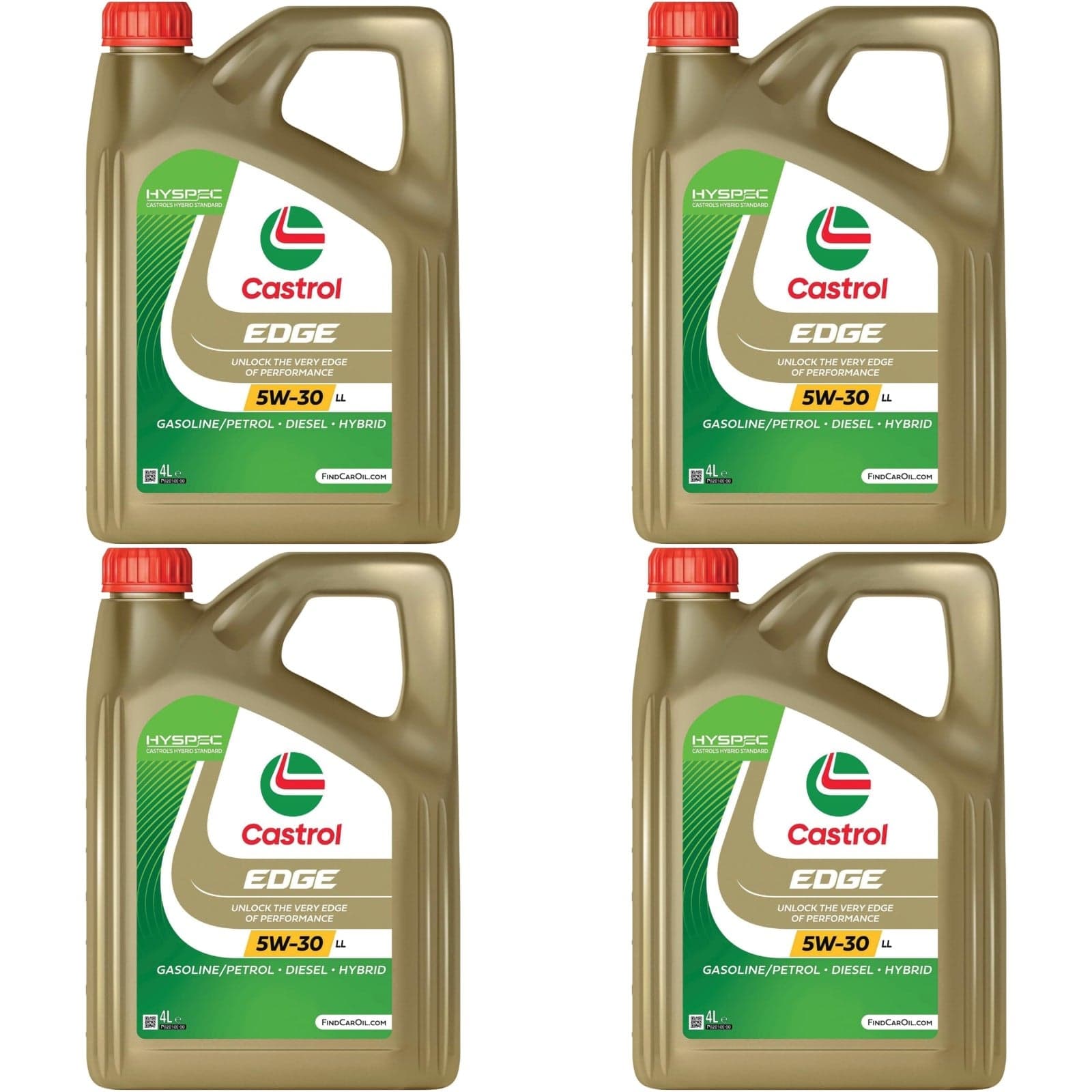 Kit d'huile moteur Castrol Edge LL 5W30 16L