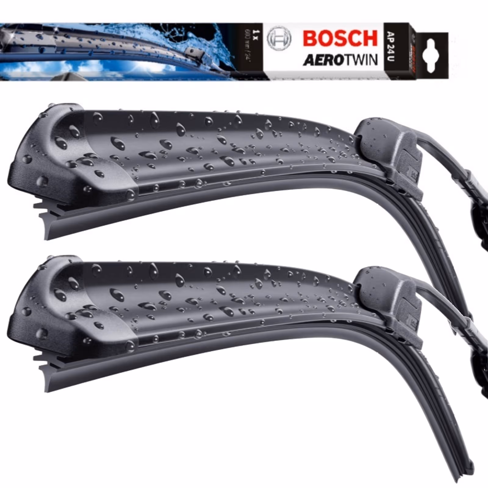 BOSCH Kit balais essuie-glace 3397007292 600/380 mm balai plat