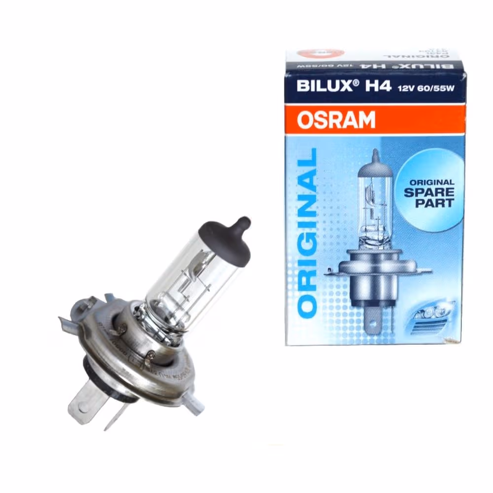 OSRAM H4 halogène 12V 60/55W, ampoule auto pour éclairage véhicule