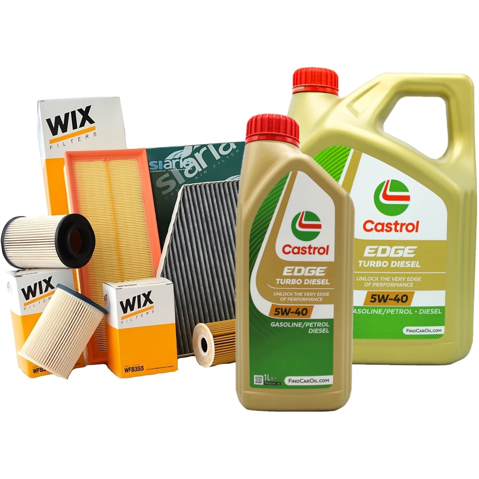 WIX FILTERS KTW060+CAST5W40 kit de révision