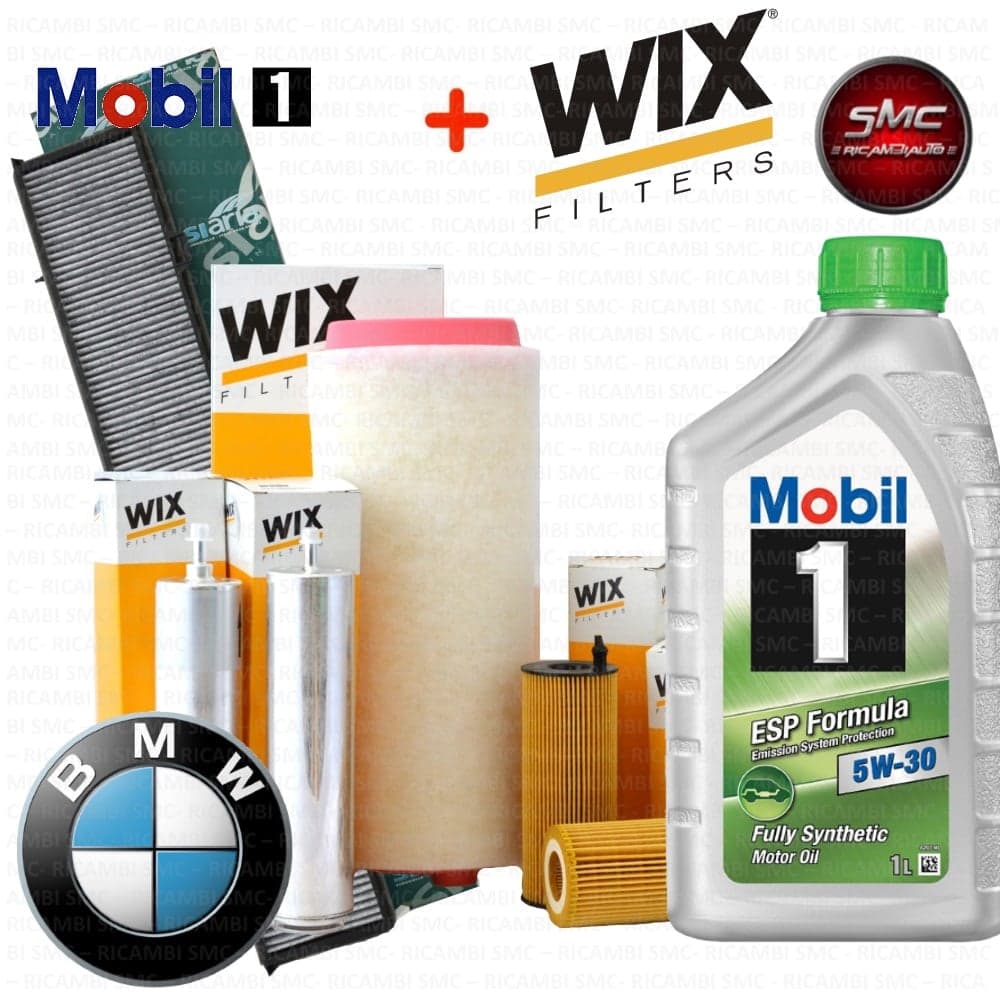huile moteur WIX FILTERS KTW022+MOBIL5W30