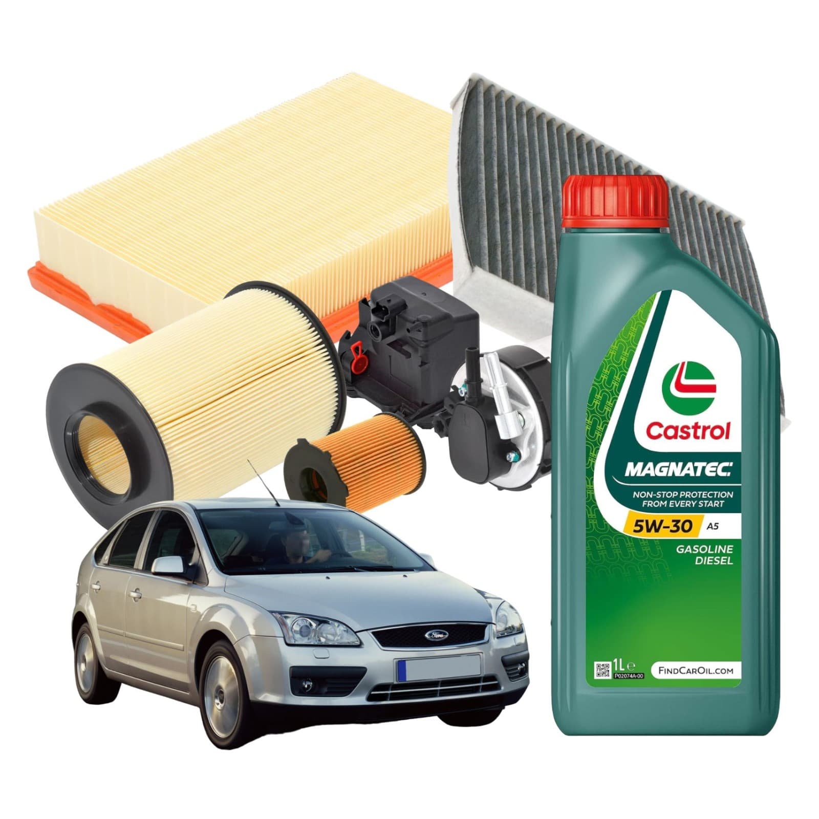 Kit Tagliando + Olio Motore Ktw063+F5W30
