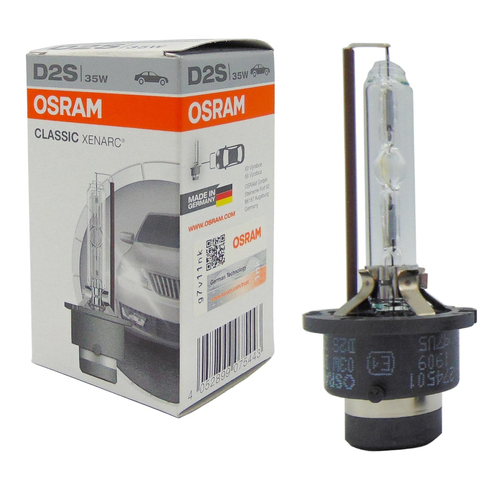 OSRAM D2S xénon 12V 35W 4150K, ampoule auto pour éclairage véhicule