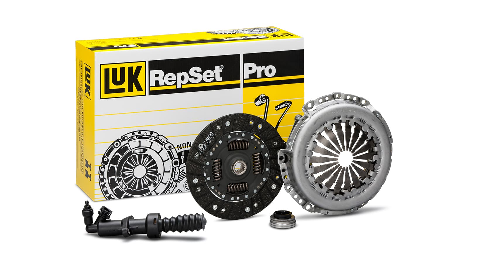 LuK kit d'embrayage 624323121 diamètre 240 mm réglage automatique avec butée, cylindre récepteur