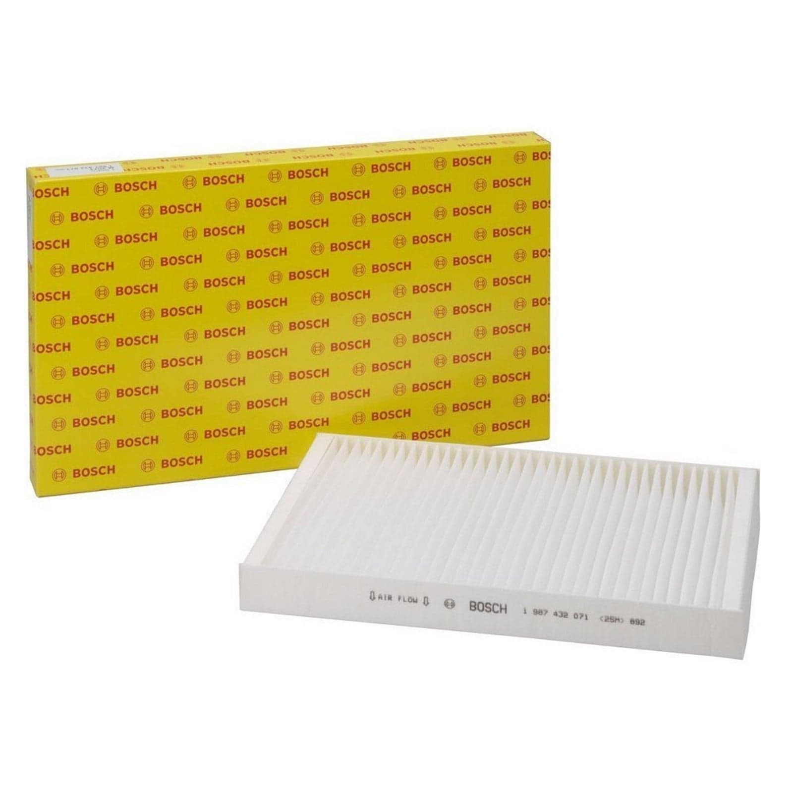 BOSCH Innenraumfilter 1987432540 Partikelfilter 253,5x235x32 mm
