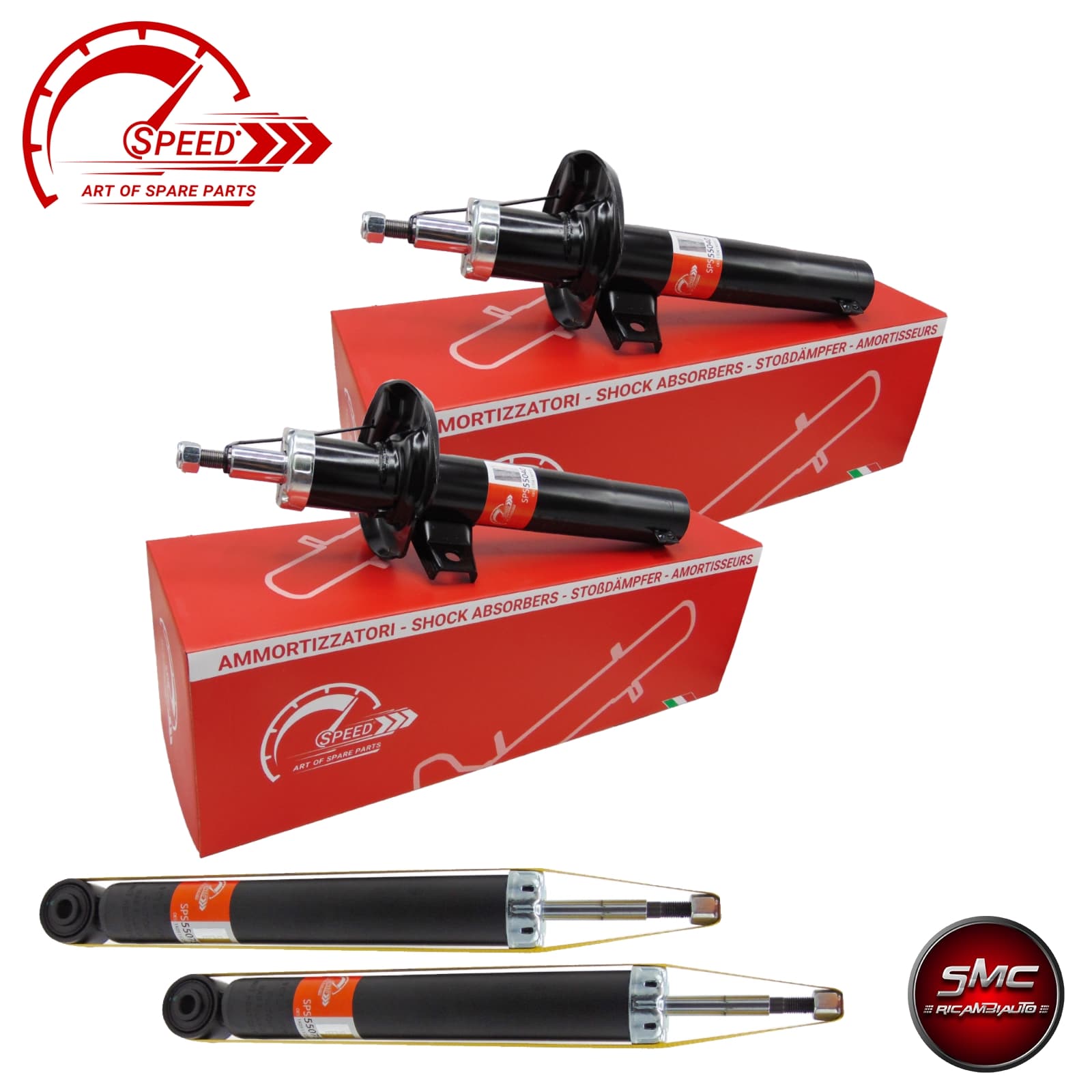 KIT 4 AMMORTIZZATORI VW GOLF V - STELO 55