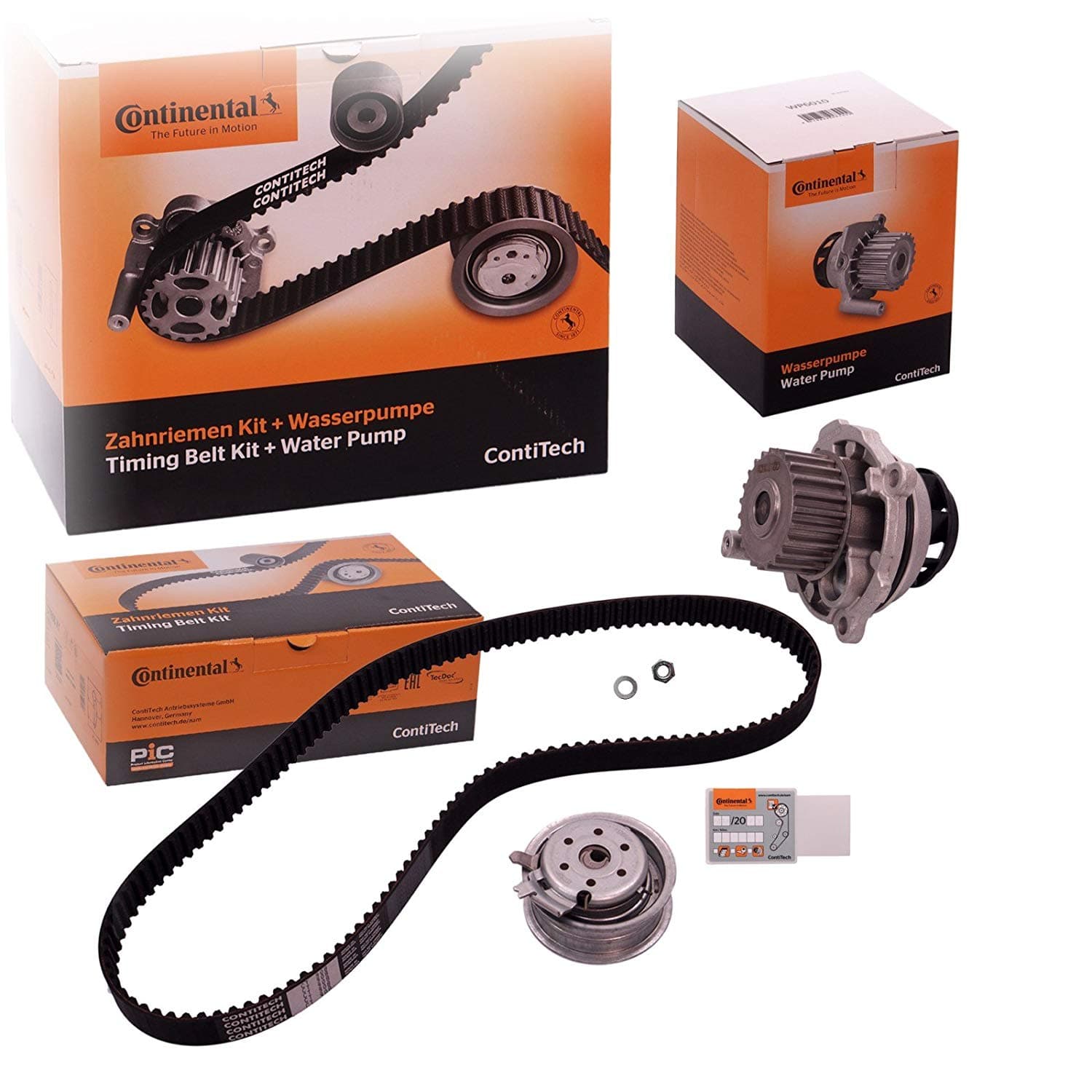 CONTINENTAL CTAM CT908WP1 Zahnriemensatz mit Wasserpumpe 138 Zähne Breite 23 mm