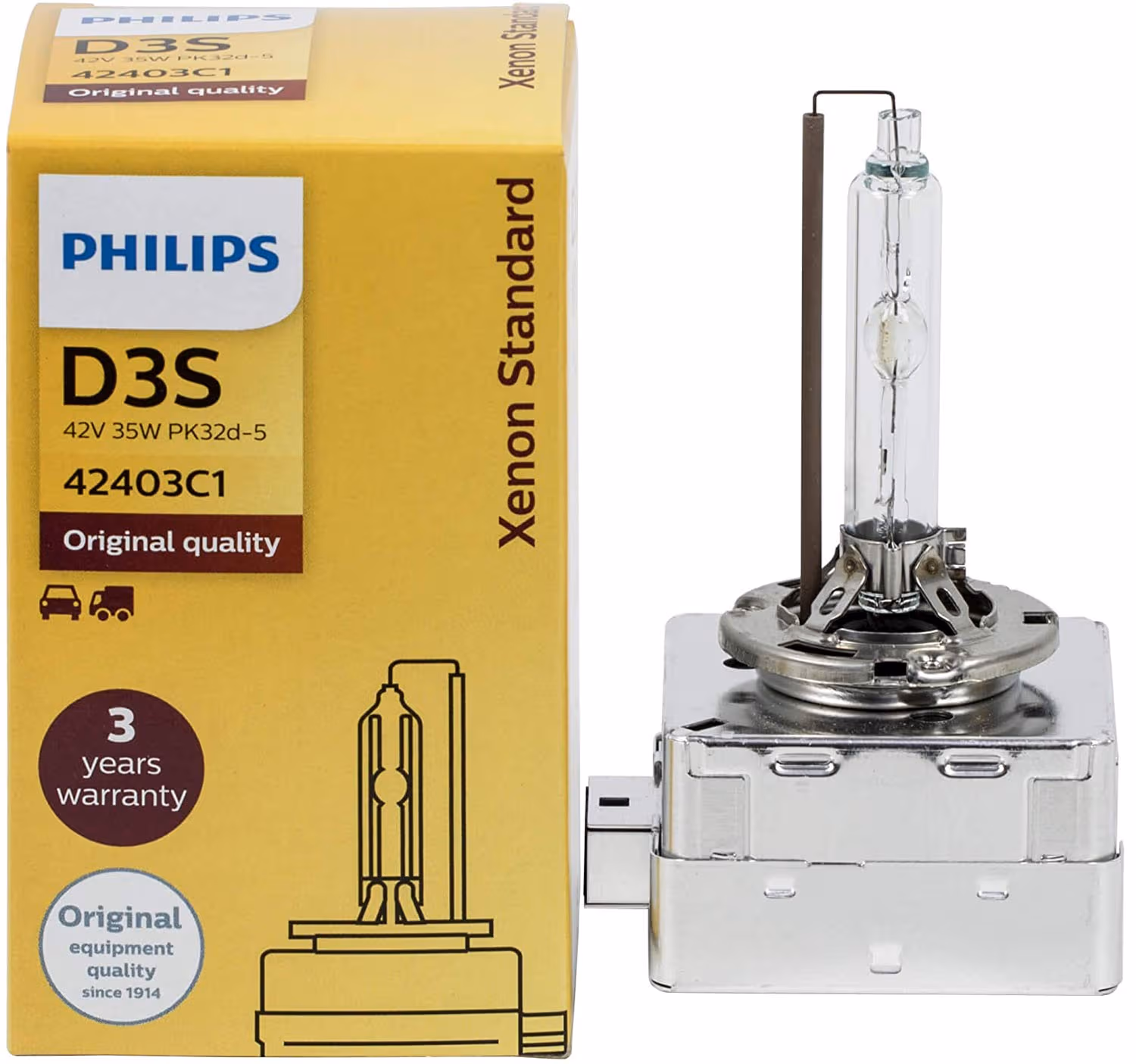 OSRAM D3S xénon 42V 35W 4300K, ampoule auto pour éclairage véhicule