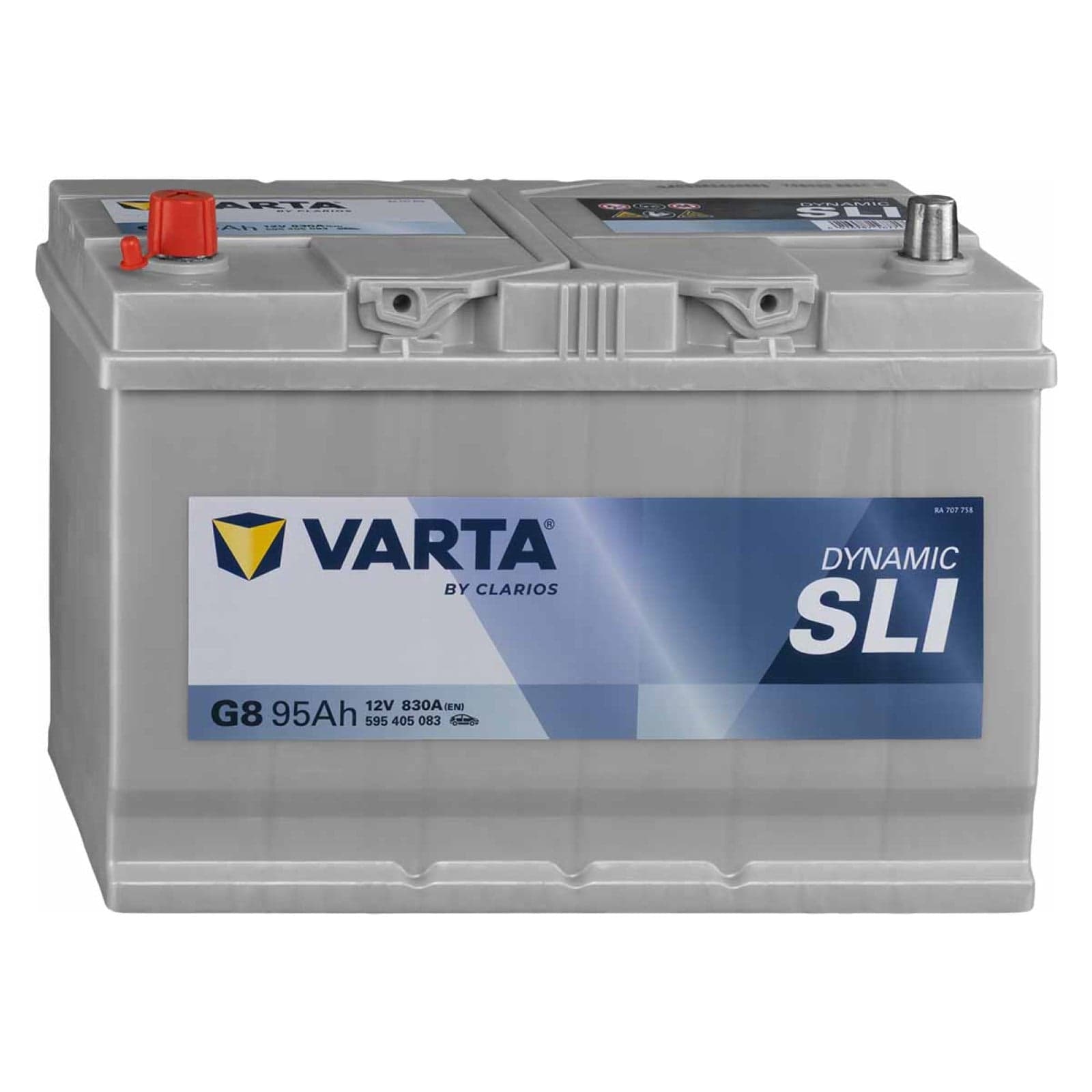 VARTA Blue Dynamic Batterie auto plomb-acide 12V 95Ah 830A gauche 306x173x225 mm