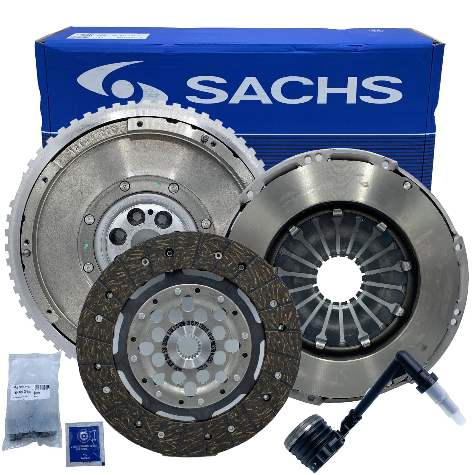 SACHS kit d'embrayage 2290601143 diamètre 230 mm 21 dents avec volant moteur, butée hydraulique