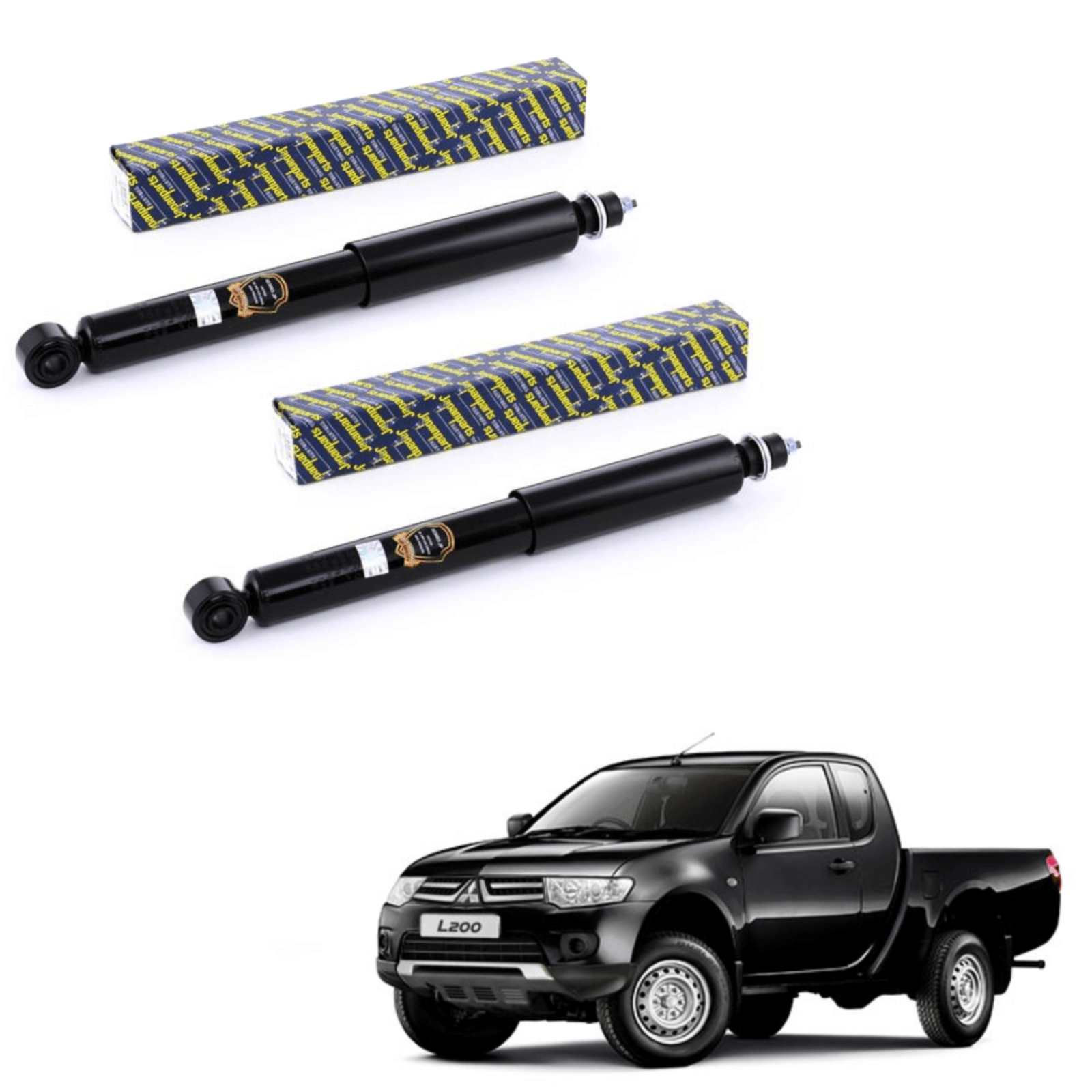Stoßdämpfersatz hinten Japanparts Mitsubishi L200
