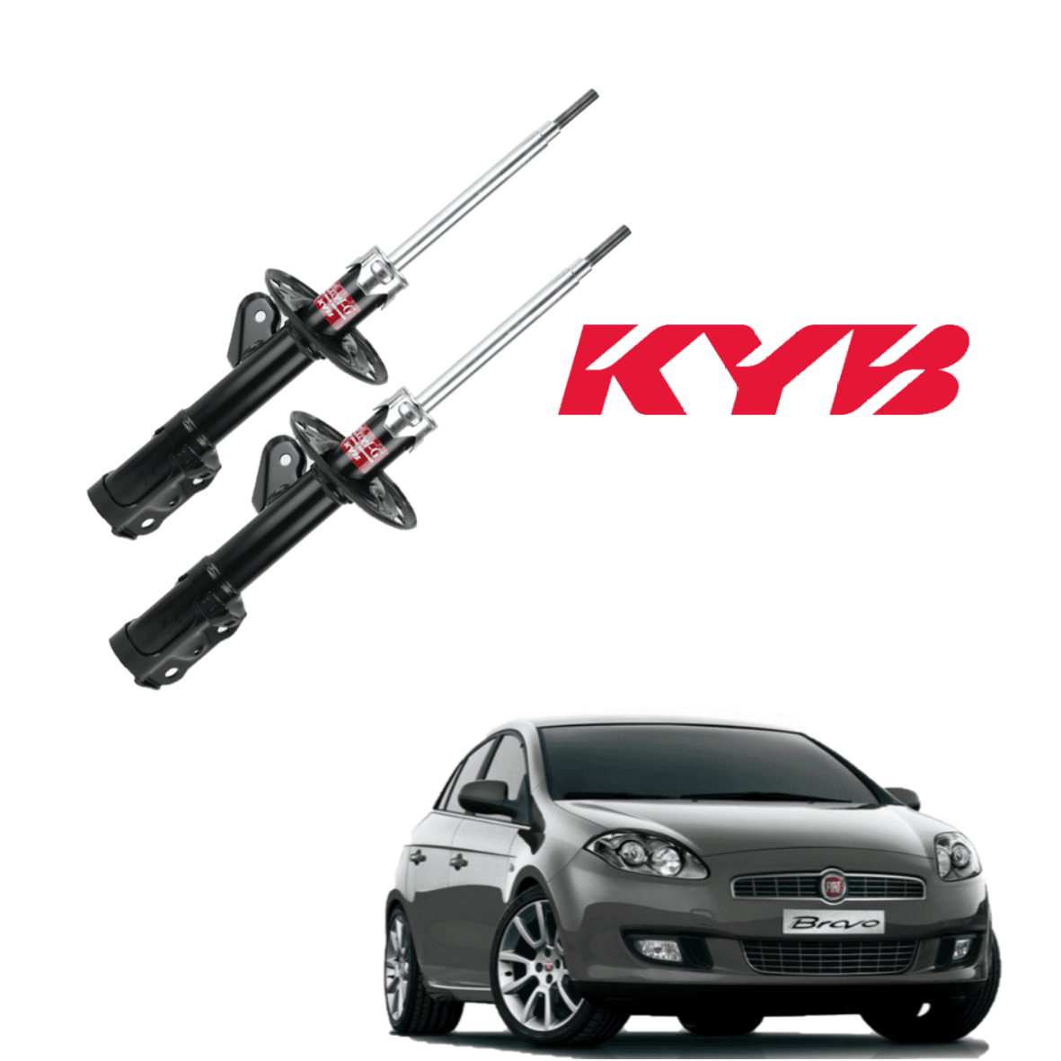 Kit d'amortisseurs avant Kyb Kayaba Fiat Bravo