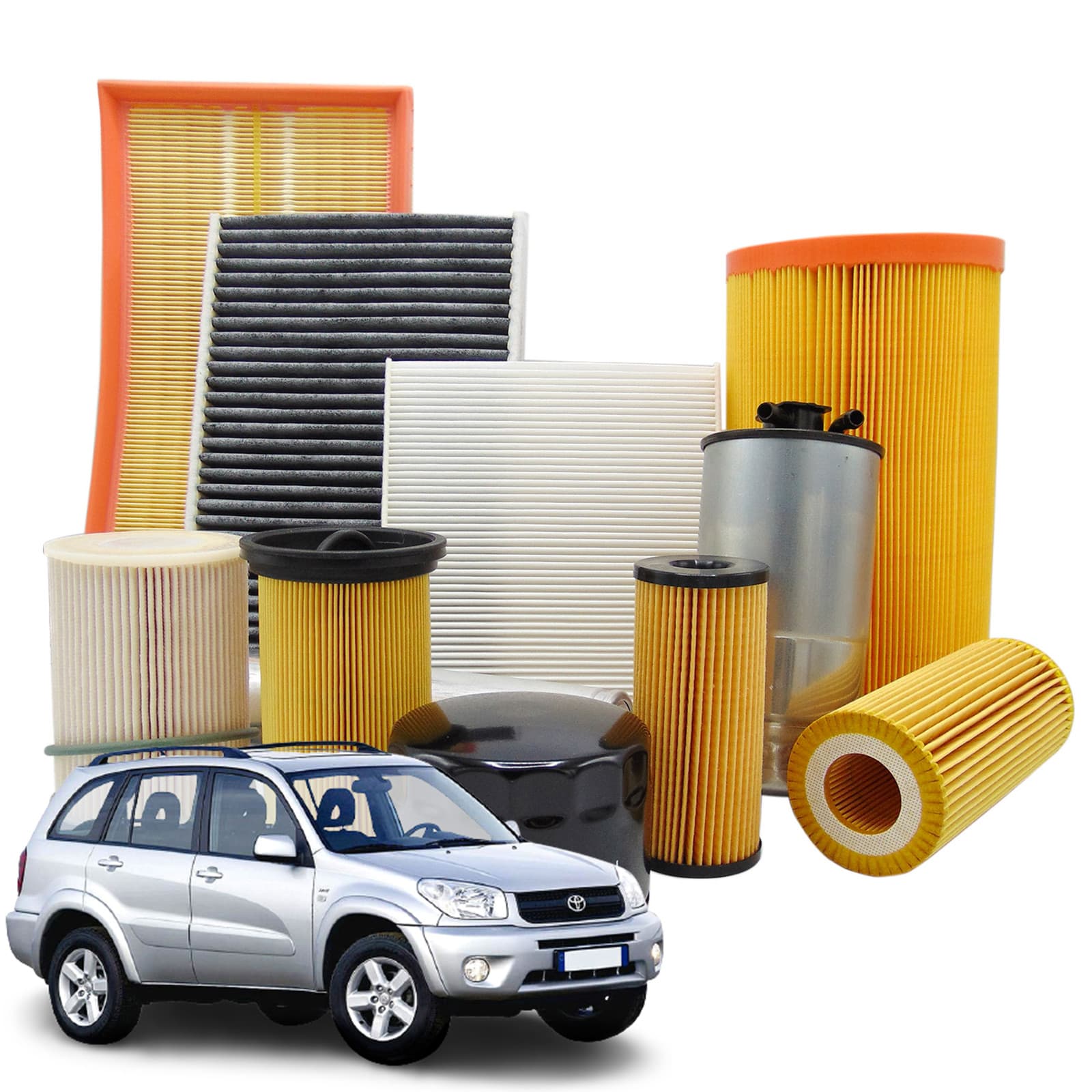 Kit tagliando filtri Toyota Rav4 II 2.0 D-4D