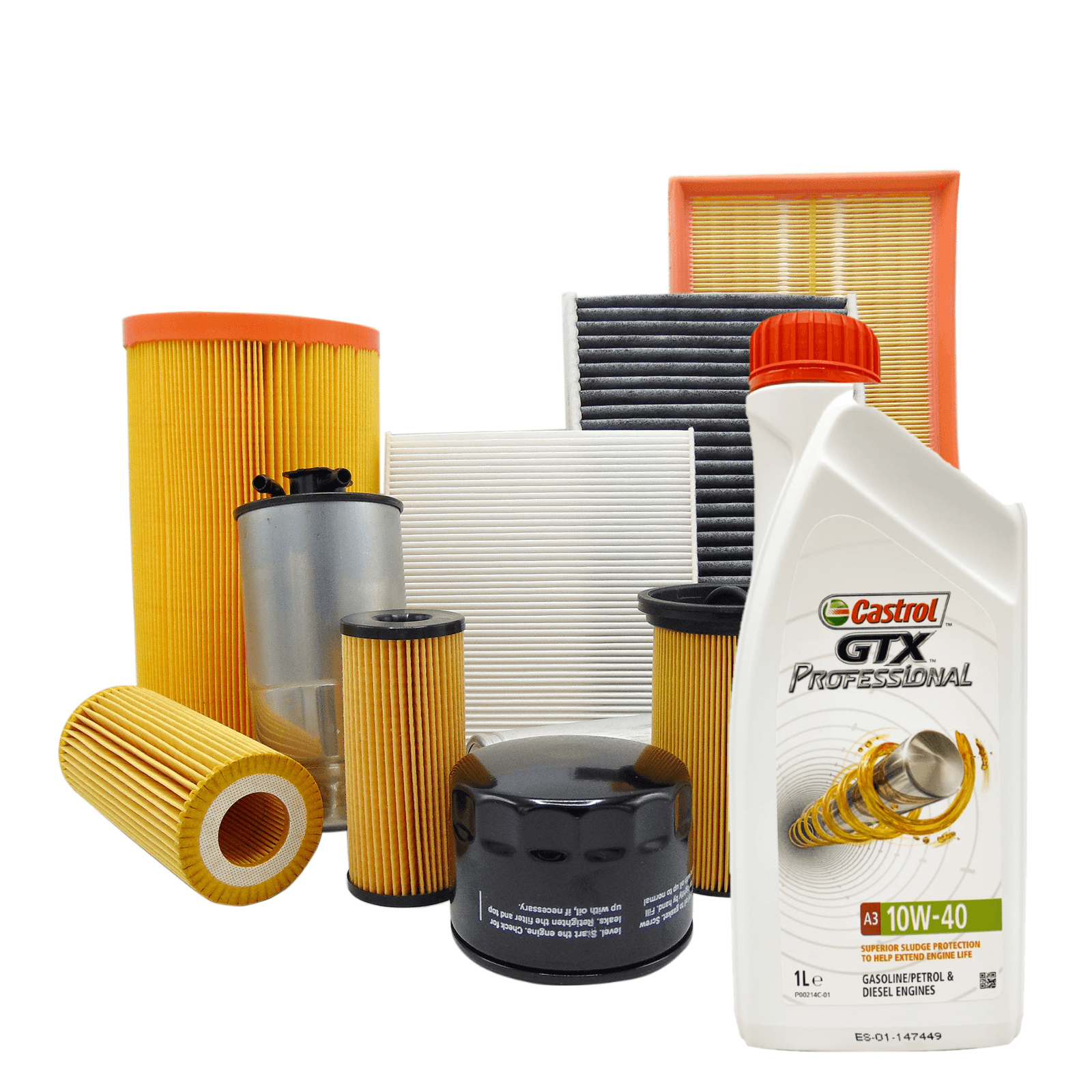 Kit d'entretien complet Filtres et Huile Moteur Fiat Seicento 600 1,1