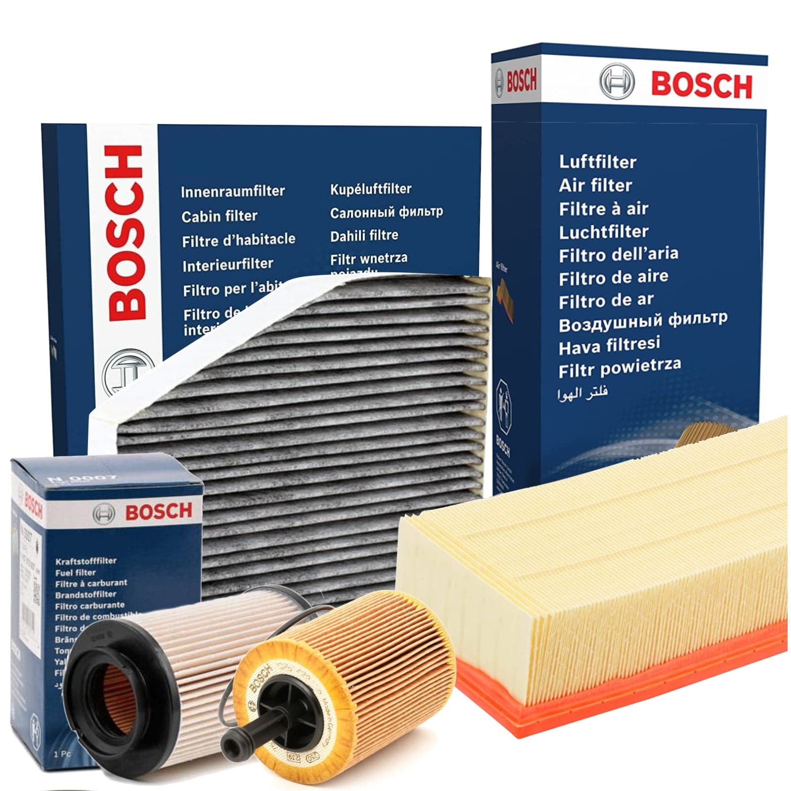 Kit d'entretien 4 filtres Bosch pour Kia Sportage