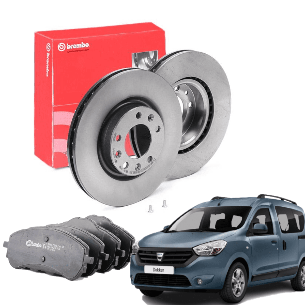 Bremsensatz für DACIA DOKKER MPV mit Komponente