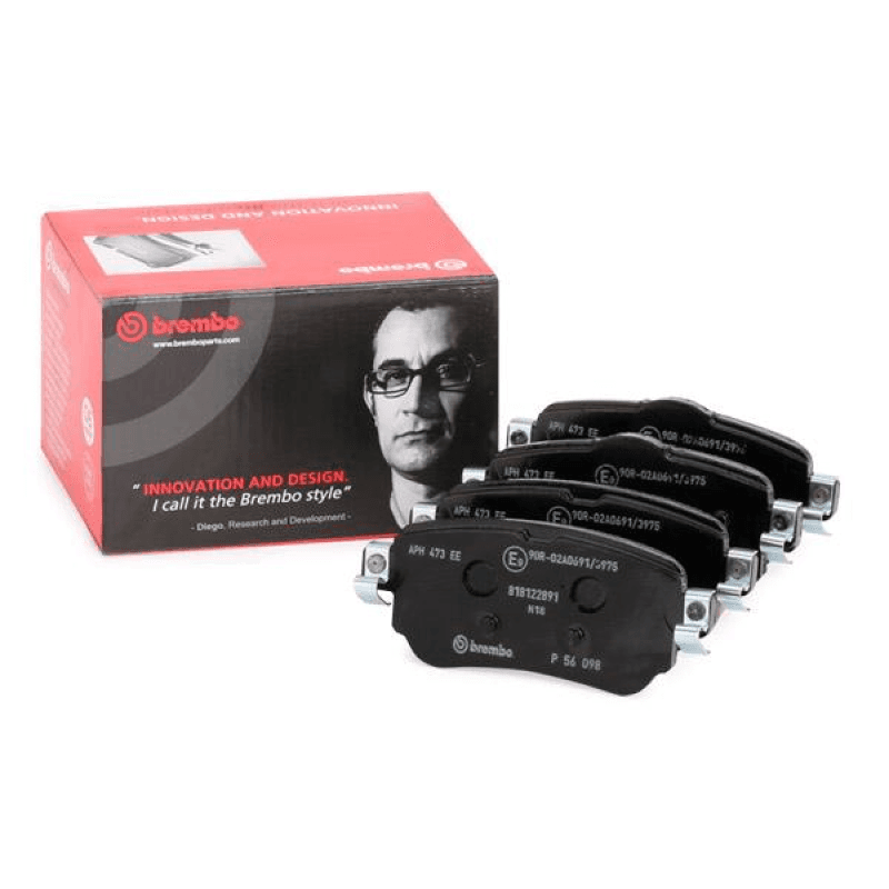 BREMBO plaquettes de frein P56098 avec témoin sonore