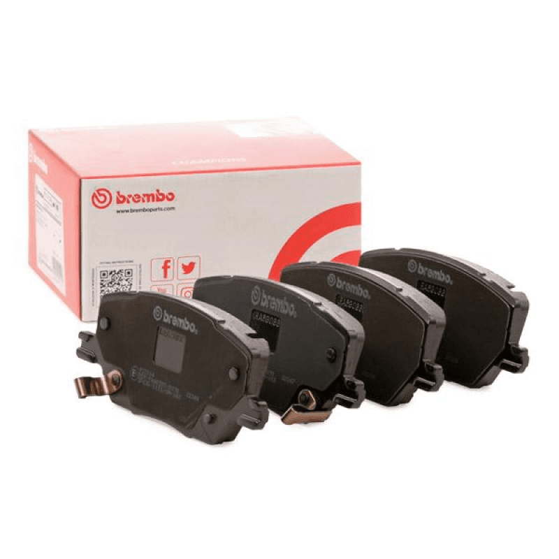 BREMBO plaquettes de frein P23164 140,9x63,3 épaisseur 20,5 mm avec témoin sonore