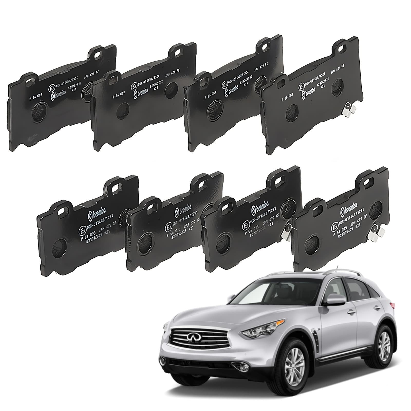 Kit de freinage pour INFINITI FX et NISSAN 370Z Coupé