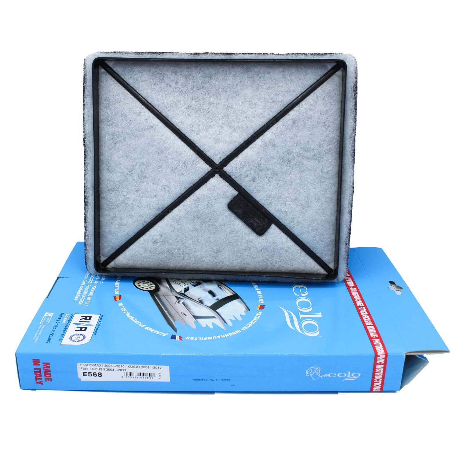 TRE EFFE filtre d'habitacle E568 pour entretien auto