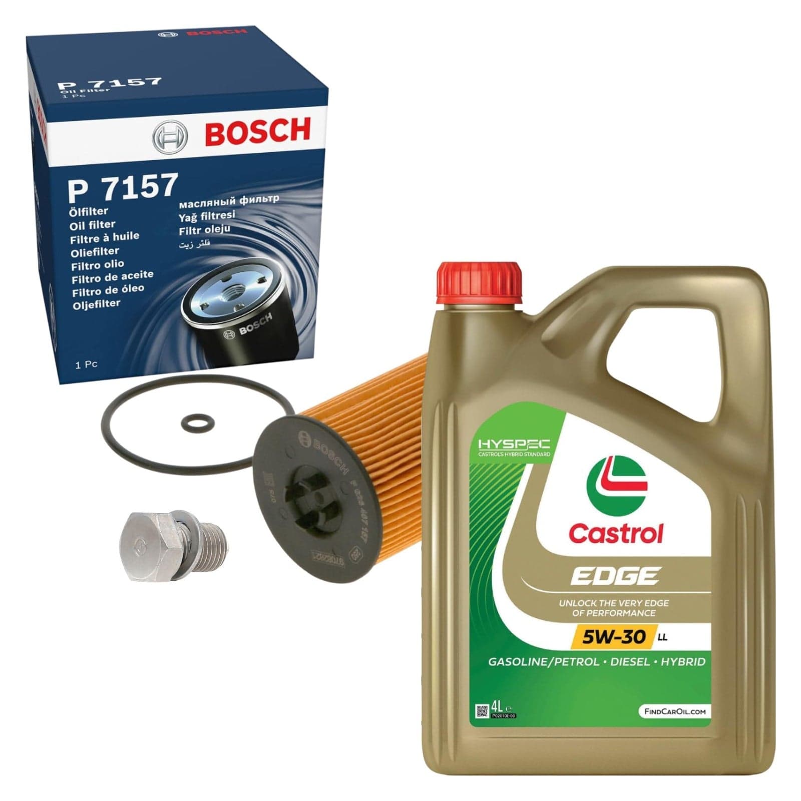 Inspektionskit mit CASTROL 5W30