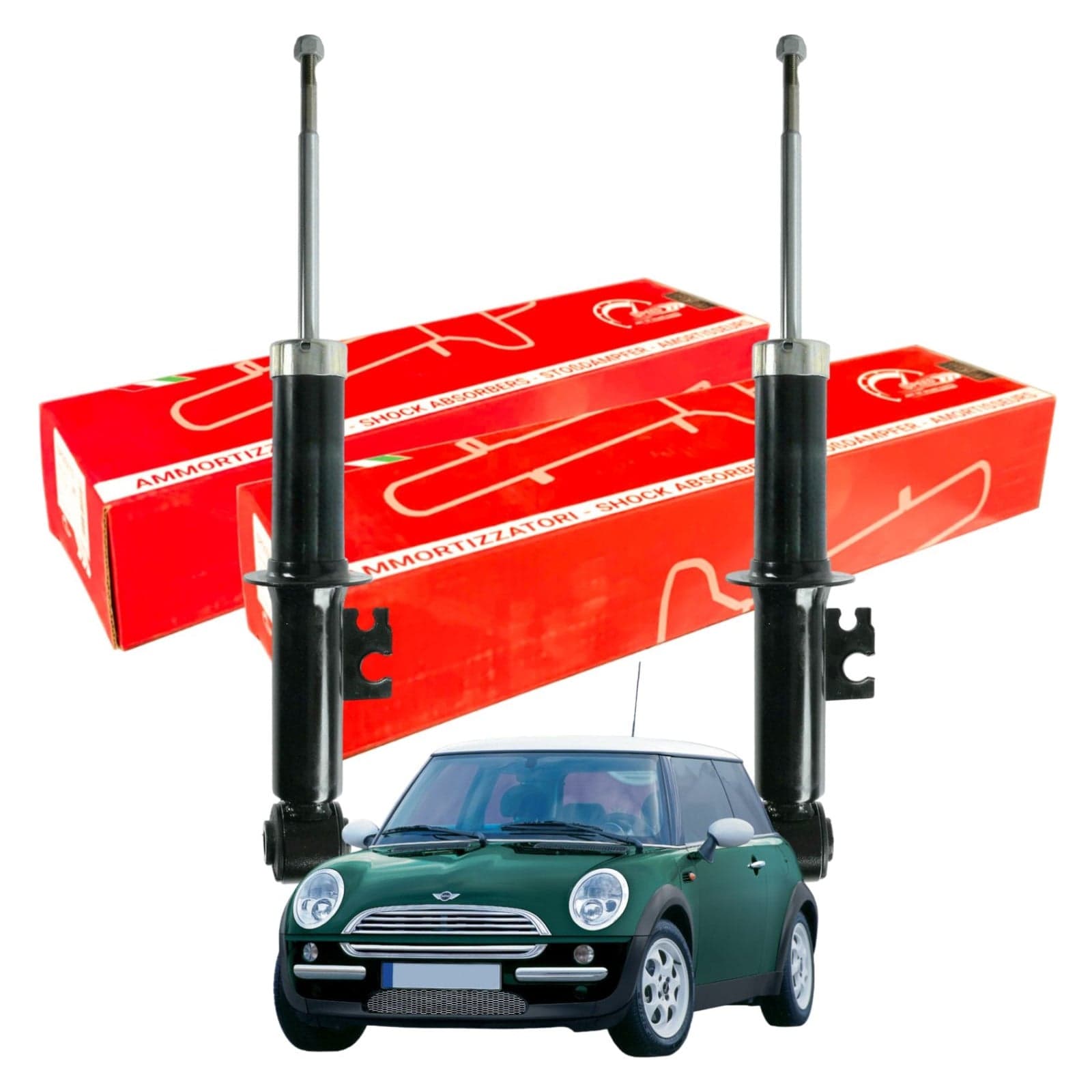 Kit 2 Ammortizzatori Posteriori Speed per Mini Cooper Doppio Tubo Gas